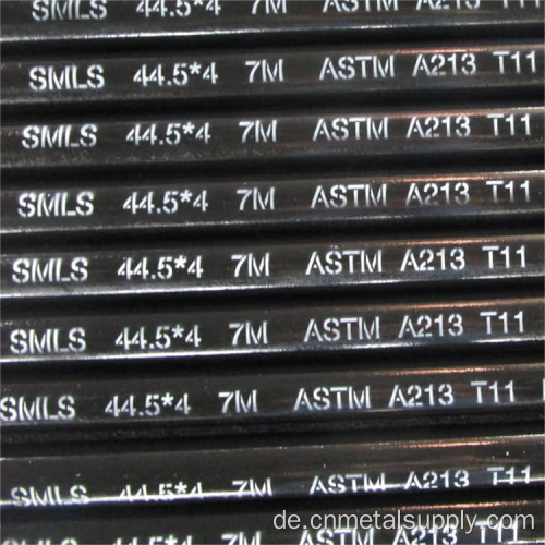 ASTM A213 T12/T11/T91 Hochdrucklegierungs-Stahlrohrrohr